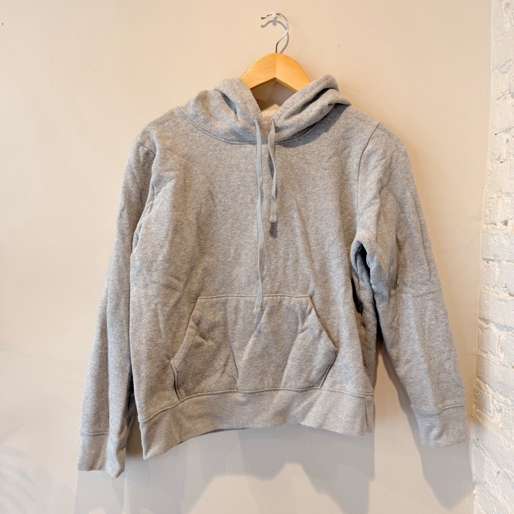 Hyfve Basic Gray Pullover Hooded Sweatshirt